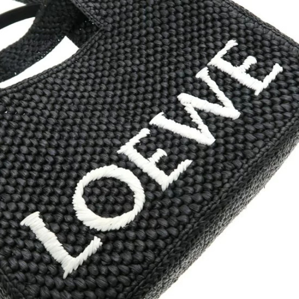 Loewe Font Tote Raffia - Picture 5 of 9